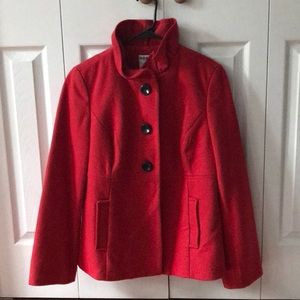 Red Peacoat
